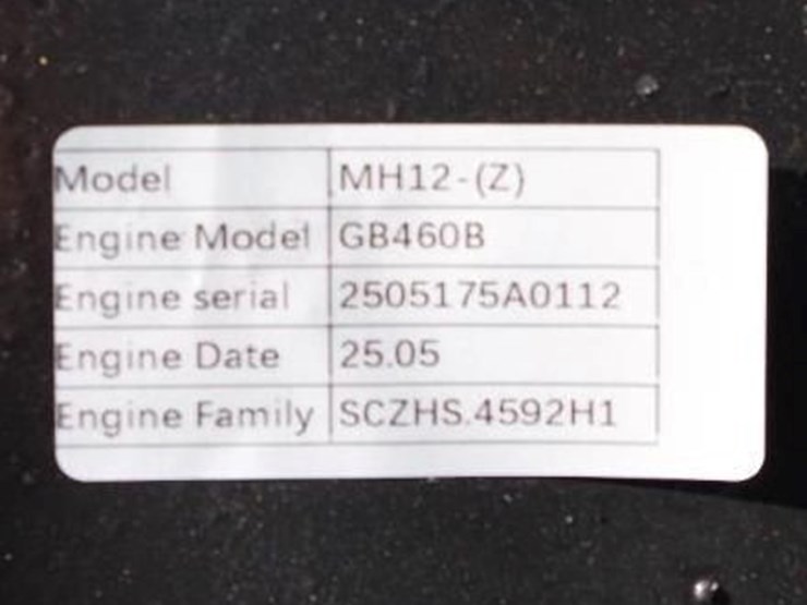 2025-cfg-industrial-mh12-(z)-mini-excavator,-zonsen gasoline-engine,-unused-image-3