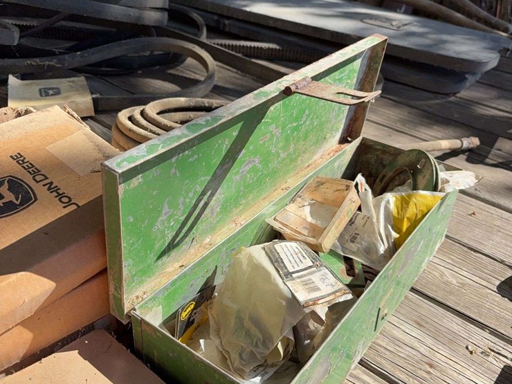 john-deere-planter-parts,-bearing,-and-jd-filters,-new-closing-wheels,-meter-plates,-toolbox.-image-6