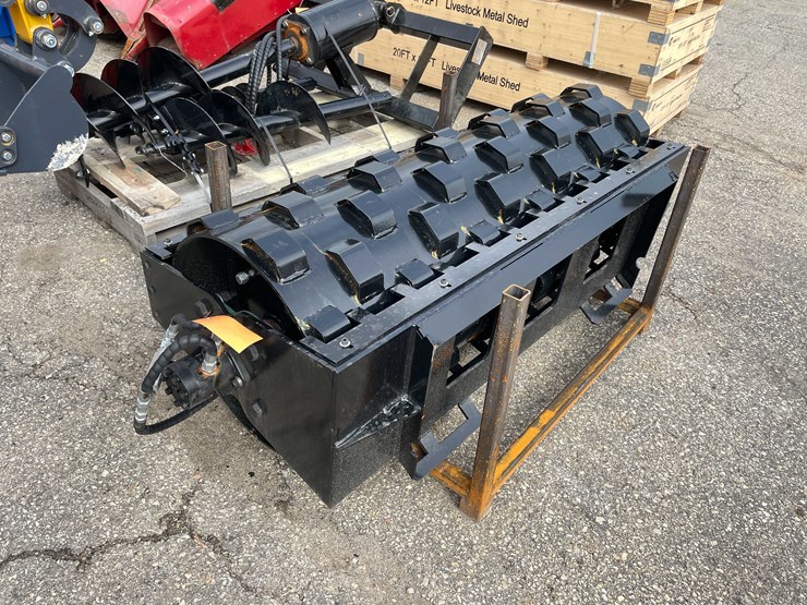 #14004-•-unused-59"-skid-steer-sheepsfoot-hydraulic-vibratory-(o12)-image-1