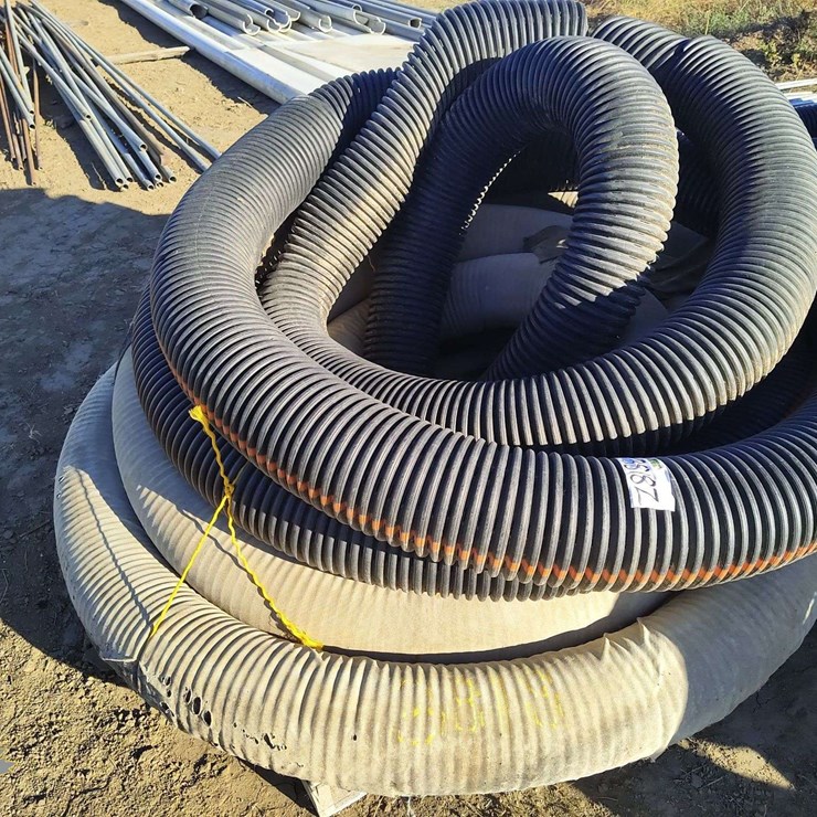 Pallet of Corrugated Plastic Drainage Pipe