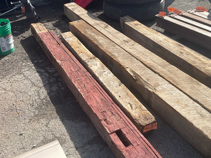 #14021-•-old-barn-wooden-beam-(o4)-image-3