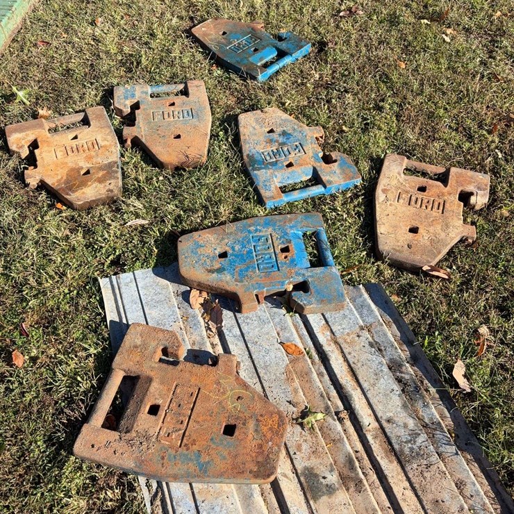 7 Ford 100lb weights