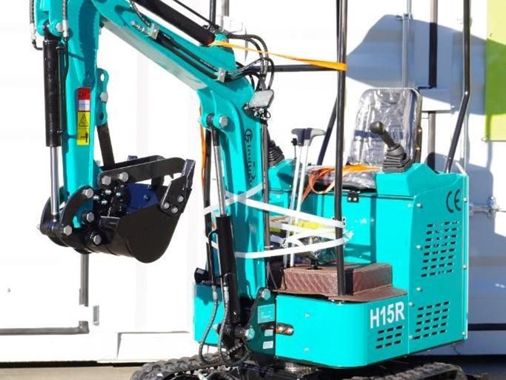 2025-cfg-industrial-h15r-mini-excavator-w/-pilot-system,-gasoline-engine,-unused-image-1