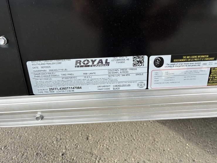 2026-southland-lcht35-7518v-86-enclosed-trailer-image-10