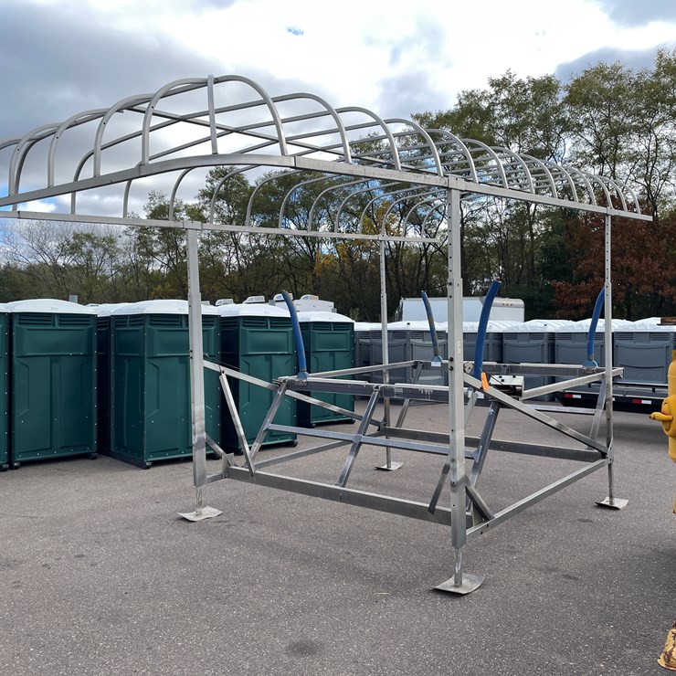 #4517 • Shore Master Aluminum Pontoon Lift