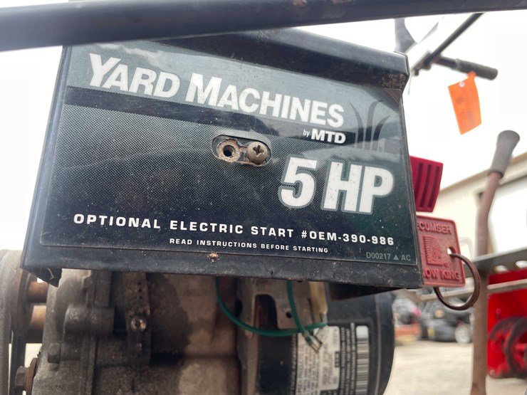 #14029-•-(2)-yard-machines-snow-blowers-(o4)-image-19