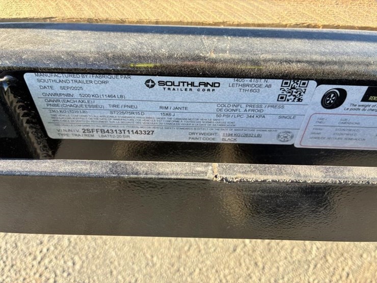 2026-southland-lbat52-20sir-t/a-flatbed-trailer-image-9