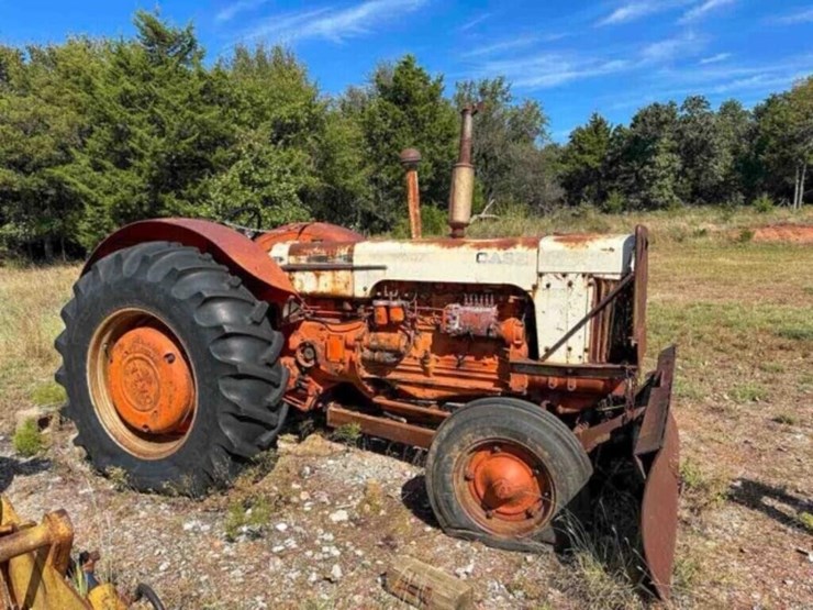 case-930-tractor-w/-8’-blade,-tree-shear-image-1