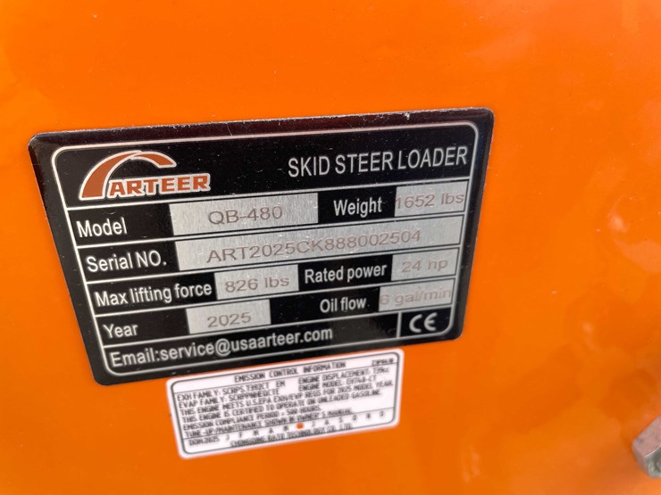 #14002-•-unused-2025,-arteer-mini-skid-steer-(o11)-image-33