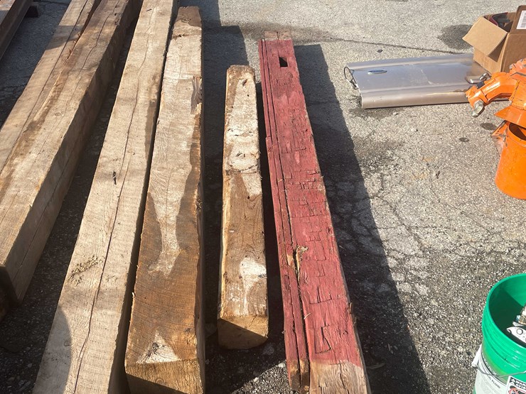 #14021-•-old-barn-wooden-beam-(o4)-image-6