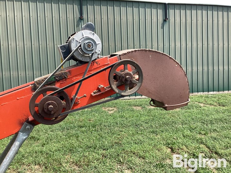 homemade-6"-x-15'-conveyor-w/electric-motor-image-15