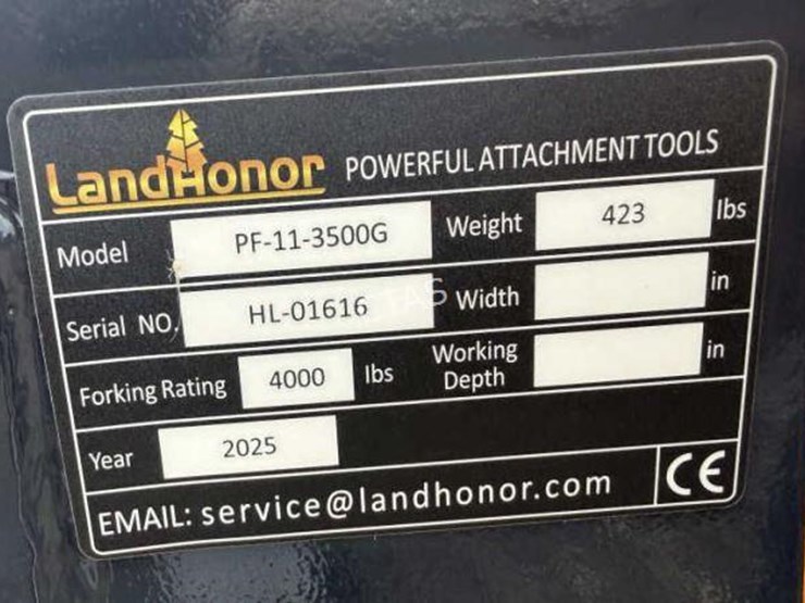 #119-•-land-honor-skid-steer-42"-pallet-forks-image-3