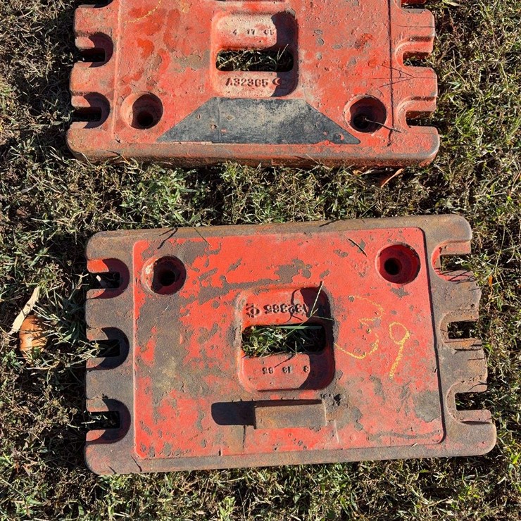 2 Case Front Tractor Weights