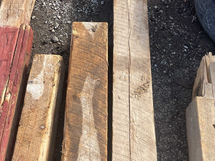 #14038-•-old-barn-wooden-beam-(o4)-image-14