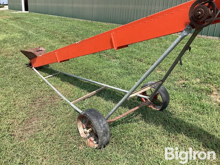 homemade-6"-x-15'-conveyor-w/electric-motor-image-16