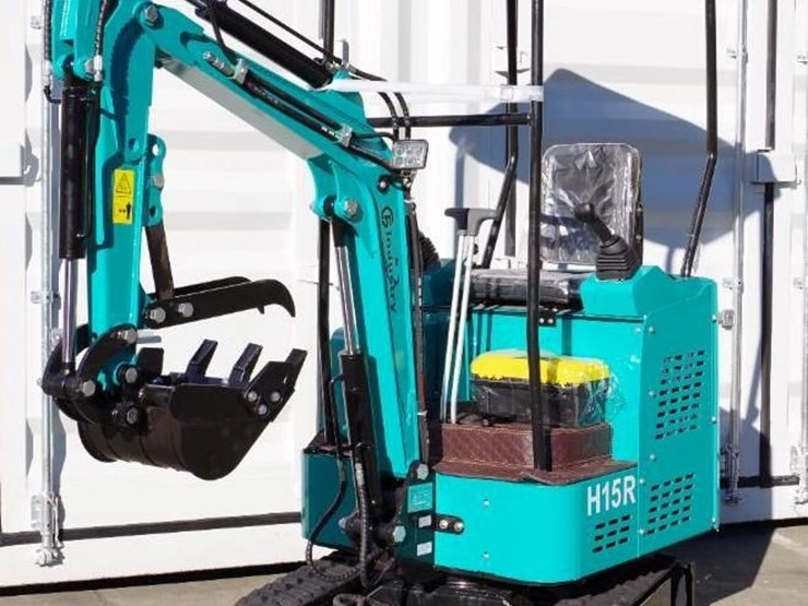 2025-cfg-industrial-h15r-mini-excavator-w/-pilot-system,-gasoline-engine,-unused-image-1