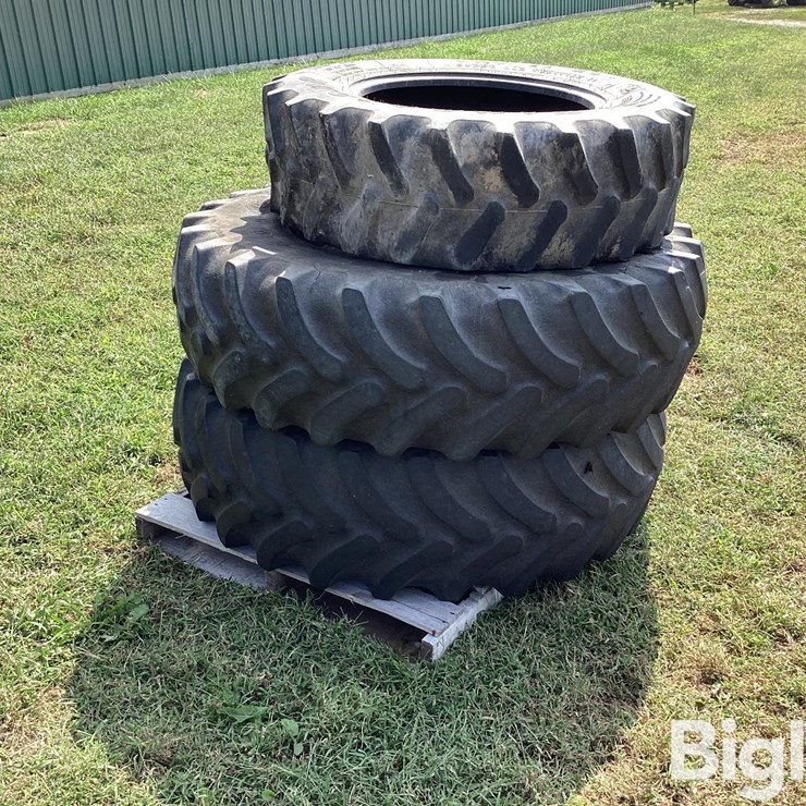 2) 16.9R30 Tires & (1) 13.6-24