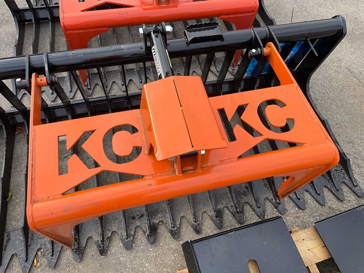 #14112-•-skid-steer-skeleton-grapple-single-cylinder-(o8)-image-2