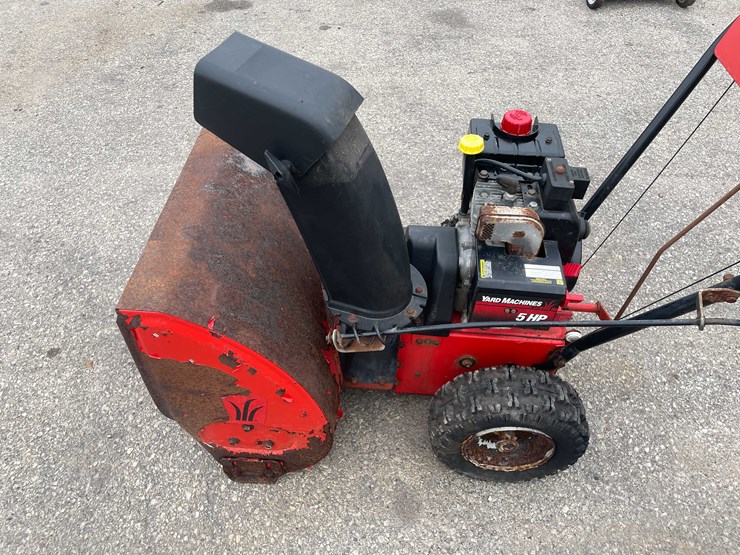 #14029-•-(2)-yard-machines-snow-blowers-(o4)-image-28