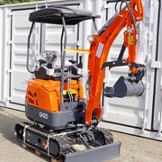 2025 ABOSS GH25 Mini Excavator, KUBOTA Diesel Engine, Swing Boom, Unused