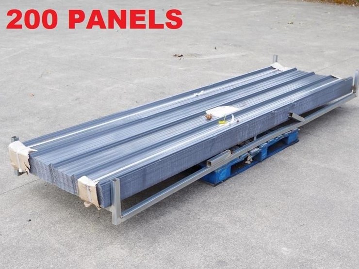 [200]-aboss-116.3"-x-35.8"-corrugated-steel-panels,-baked-paint-surface,-unused-image-1