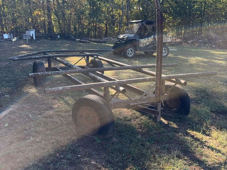 homemade-bale-wagon,-needs-tlc.-image-1