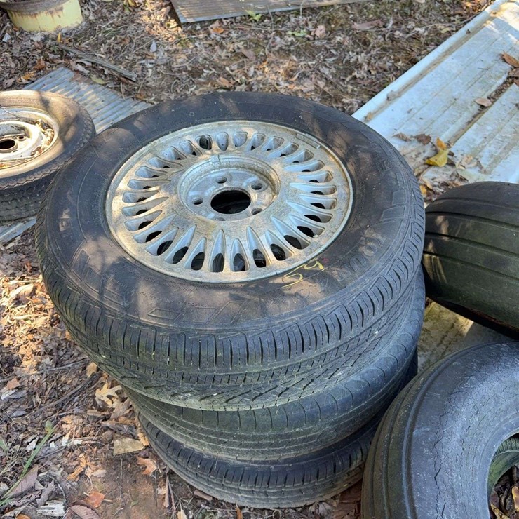 Oldsmobile tires and implement tires.