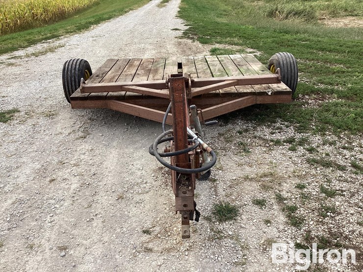 homemade-trailer-w/-4'-hydraulic-cylinder-image-2