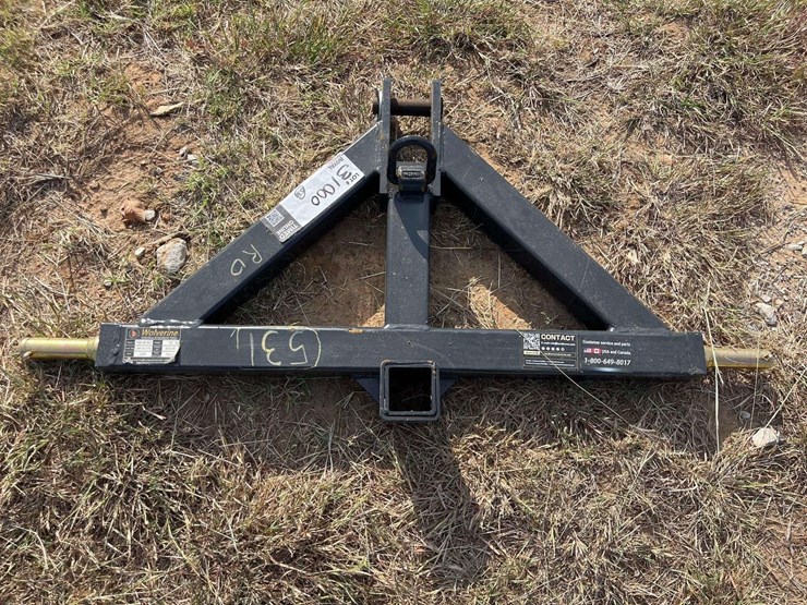 2025-wolverine-tqh-26-02c-class-2-3-point-hitch-with-2in-receiver-trailer-mover-attachment-image-1