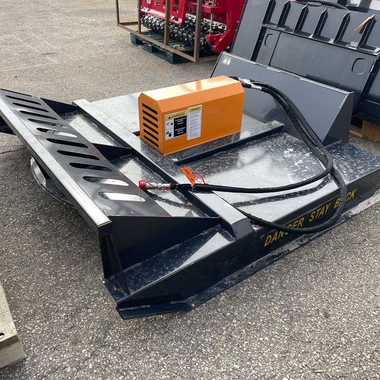 #14005 • Unused 72" Wolverine Skid Steer Brush Mower (O11)