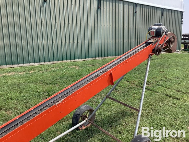 homemade-6"-x-15'-conveyor-w/electric-motor-image-14