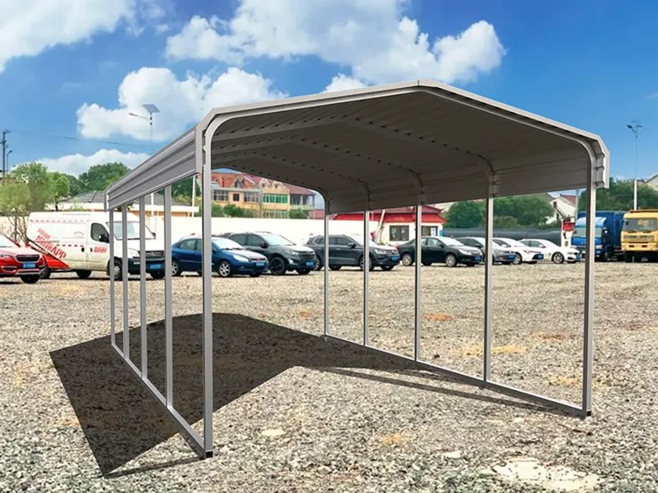 allmetal-11'-x-19'-all-steel-carport,-m/n-k1119,-unused-image-5