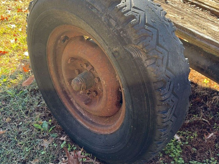 pull-type-homemade-trailer,-10.5ft-long,-wood-floor,-3.5ft-wide,-no-title-image-8