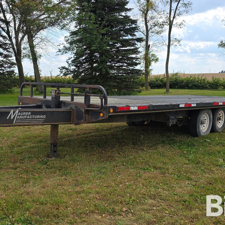 2003 Mauer 24' Tiltbed Trailer