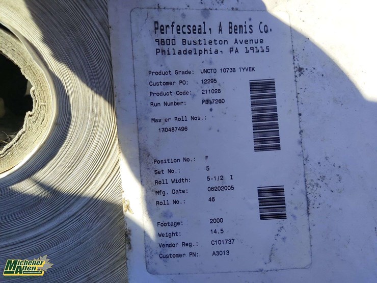 rolls-of-perfecseal-tyvek-paper-(5-1/2in-width)-image-2