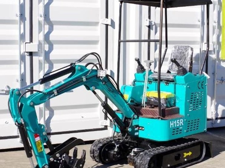 2025-cfg-industrial-h15r-mini-excavator-w/-pilot-system,-gasoline-engine,-unused-image-1