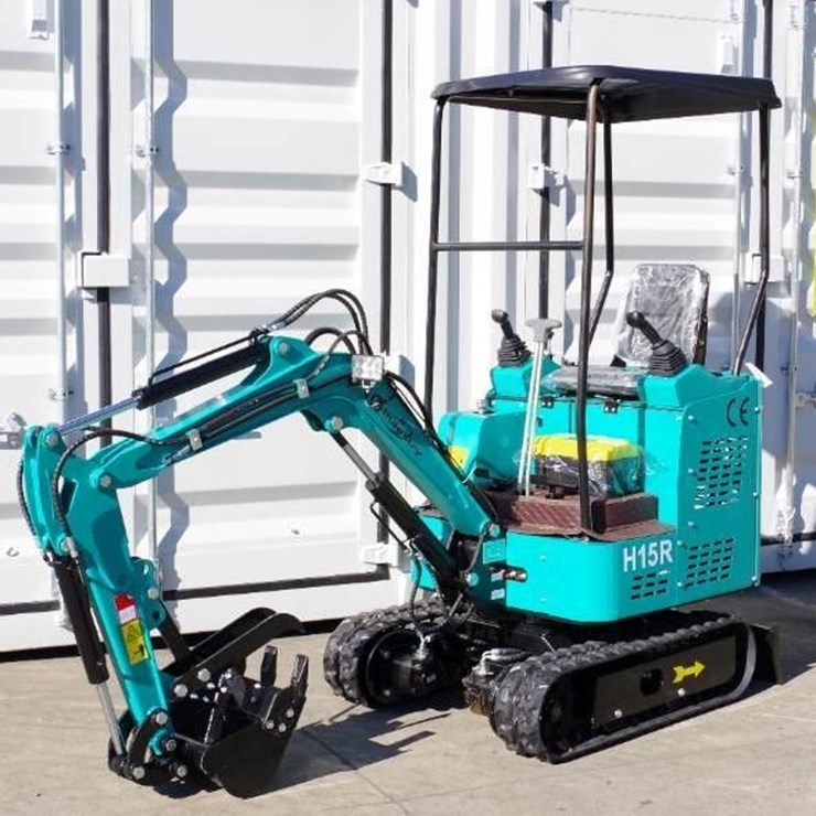 2025 CFG INDUSTRIAL H15R Mini Excavator w/ Pilot System, Gasoline Engine, Unused