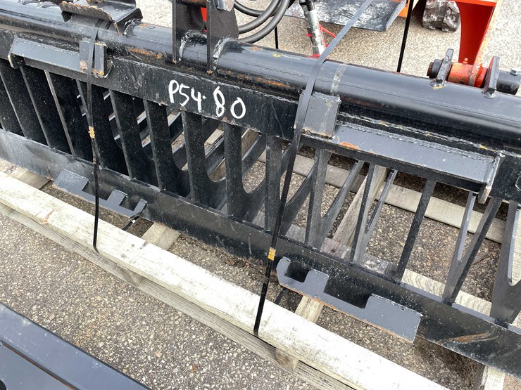 #14003-•-unused-78"-skid-steer-rock-grapple-(o11)-image-7