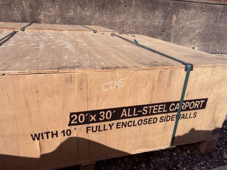 #22-•-20'-x-30'-all-steel-carport-w/-enclosed-side-walls-image-6