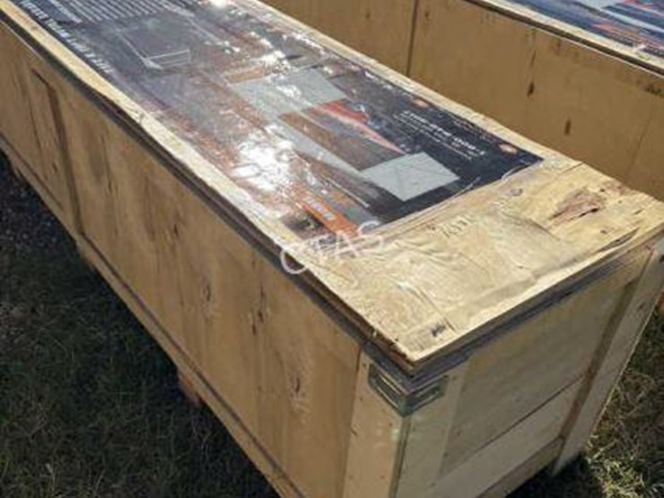 #8-•-11'-x-19'-metal-garage-shed-w/-double-front-doors-image-2