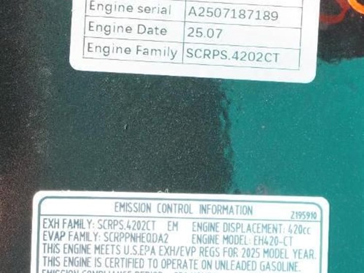 2025-cfg-industrial-h15r-mini-excavator-w/-pilot-system,-gasoline-engine,-unused-image-3