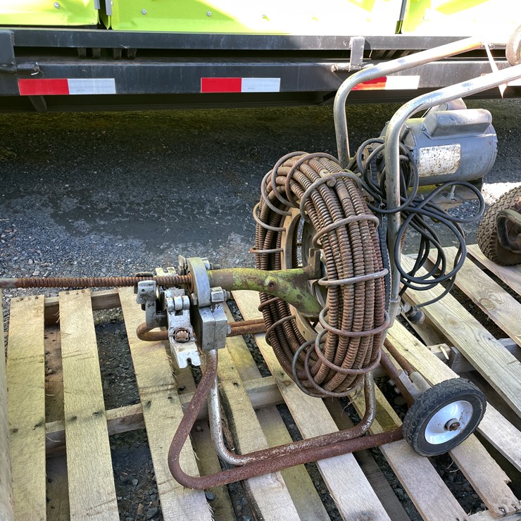 #5712 • Marco N704 Power Feed 70 Professional Sewer Snake