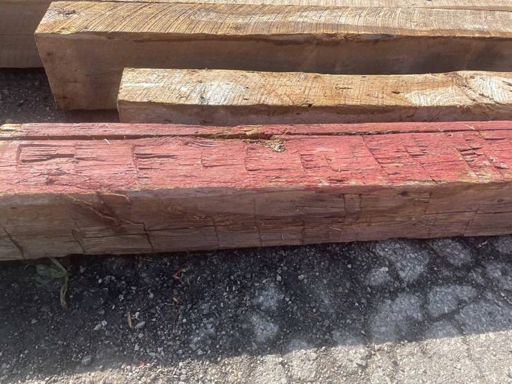 #14042-•-old-barn-beam-axe-cut-(o4)-image-17