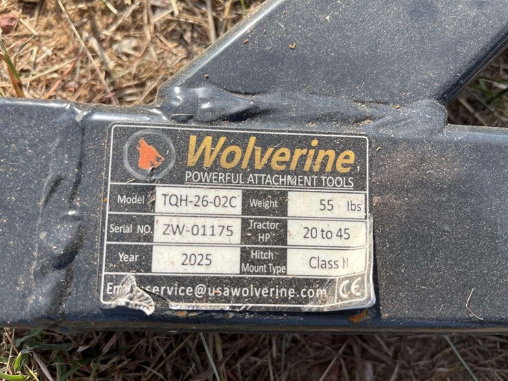 2025-wolverine-tqh-26-02c-class-2-3-point-hitch-with-2in-receiver-trailer-mover-attachment-image-2