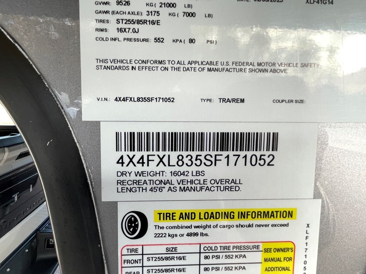 #4502-•-2025-forest-river-xlr-nitro-lux-toy-hauler-(wi-title)-image-88