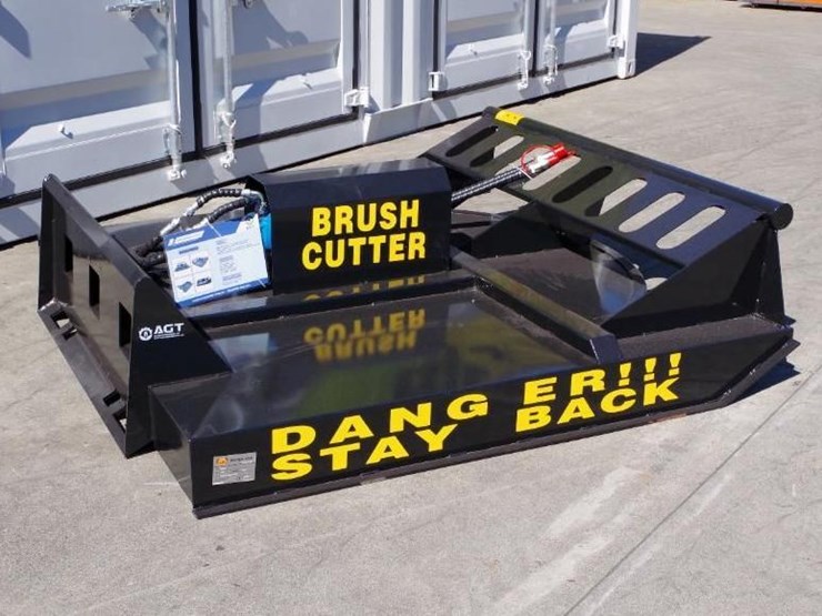agt-industrial-skid-steer-2-blade-hydraulic 72"-brush-cutter,-m/n-ssrc72,-unused-image-1