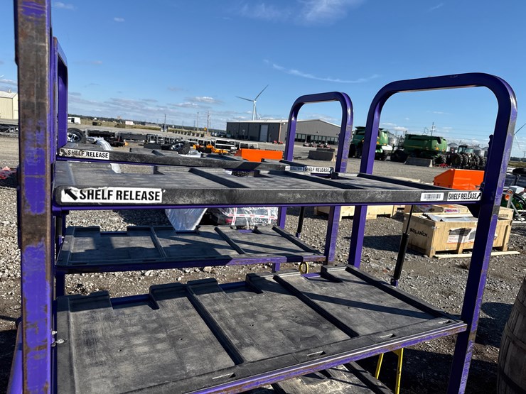 #28433-•-lot-of-(2)-industrial-warehouse-carts-image-7