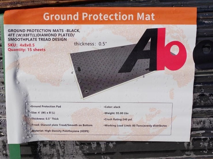 [15]-aboss-diamond-plated-ground-protection-mats,-approx.-3.5'-x-7.8'-x-.5",-unused,-retail:-$3,700-image-3