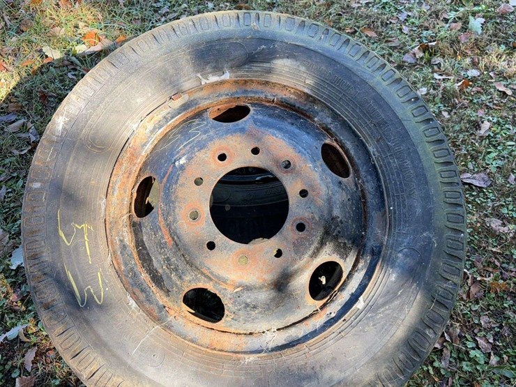 2-8.25-20-truck-tires-and-rims-on-10-bolt-image-2