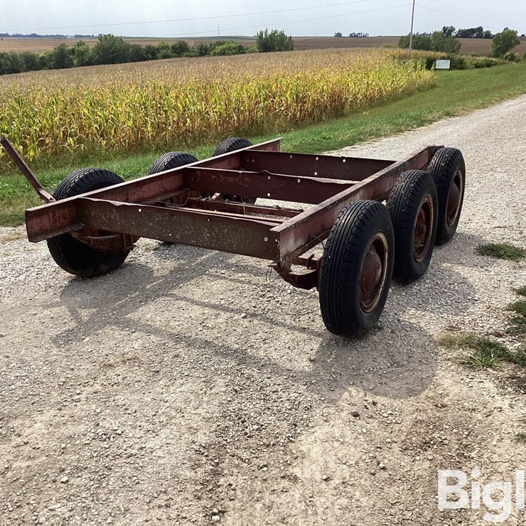 Triple Axle Frame W/Tires